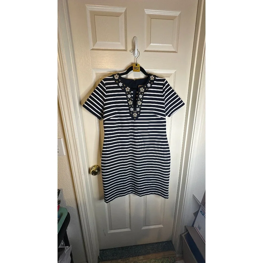 Gold 012 Michael Kors Women Dress Size Large